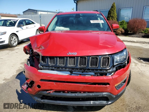 2017 Jeep Compass Latitude с VIN 3C4NJCBB3HT632430, выставлен на аукционе Copart как лот 50338645 с пробегом 78 313 миль миль и Списание • Salvage title. История ставок и продаж доступна на DreamBid. Изображение 5.