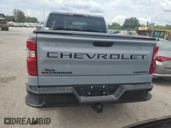 2024 Chevrolet Silverado 1500 Custom Trail Boss with VIN 3GCPDCEK4RG180378, listed as a Copart auction lot 71771424 with 7,590 mi miles and Salvage Title. Bid and sale history available at carsss.com. Image 6.