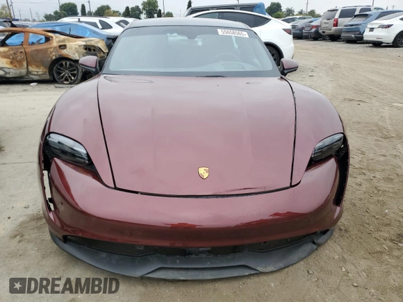 2022 Porsche Taycan 4S with VIN WP0AB2Y16NSA45160, listed as a Copart auction lot 55658565 with 30,165 mi miles and Salvage Title. Bid and sale history available at DreamBid. Image 5.