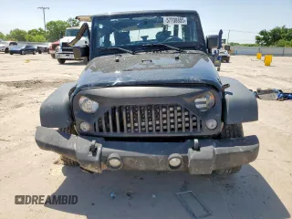 2017 Jeep Wrangler Sport with VIN 1C4AJWAG6HL506829, listed as a Copart auction lot 57708855 with 132,086 mi miles and Salvage title. Bid and sale history available at DreamBid. Image 5.