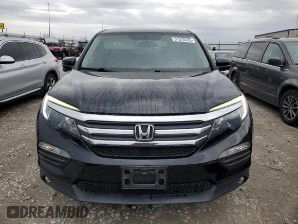2016 Honda Pilot EX-L with VIN 5FNYF6H52GB038524, listed as a Copart auction lot 51570245 with 147,354 mi miles and Salvage Title. Bid and sale history available at carsss.com. Image 5.