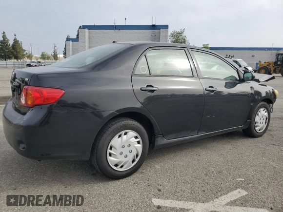 2010 Toyota Corolla with VIN JTDBU4EE3A9123331, listed as a Copart auction lot 60869295 with 185,744 mi miles and Salvage title. Bid and sale history available at DreamBid. Image 3.