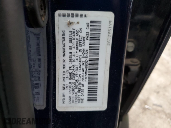 2003 Pontiac Vibe z VIN 5Y2SM64883Z454691, wystawiony jako Copart lot #77887934 z przebiegiem 111 699 mil mil oraz Szkoda całkowita • Salvage title. Historia ofert i sprzedaży dostępna na DreamBid. Obrazek 14.