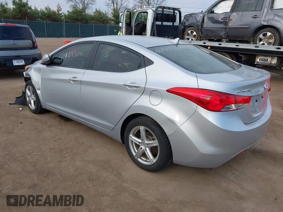 2011 Hyundai Elantra Limited with VIN 5NPDH4AE6BH059619, listed as a IAAI auction lot 42109300 with 178,573 mi miles and . Bid and sale history available at DreamBid. Image 3.