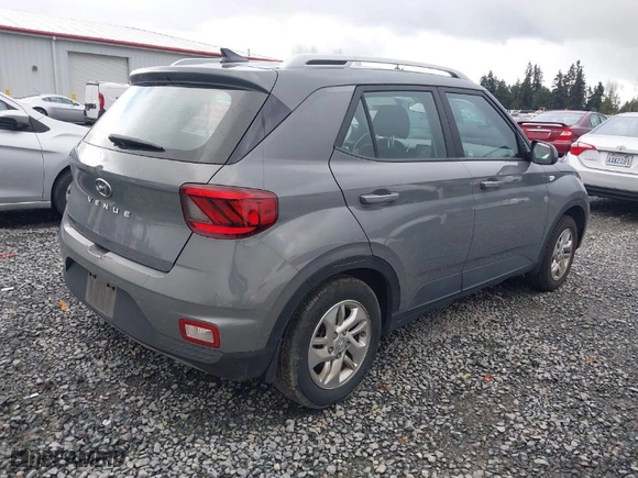2020 Hyundai Venue SEL with VIN KMHRC8A35LU014510, listed as a IAAI auction lot 41778111 with 60,495 mi miles. Bid and sale history available at carsss.com. Image 4.