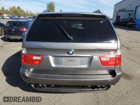 2005 BMW X5 4.4i with VIN 5UXFB53575LV16692, listed as a Copart auction lot 77866544 with 153,963 mi miles and Clean Title. Bid and sale history available at carsss.com. Image 6.