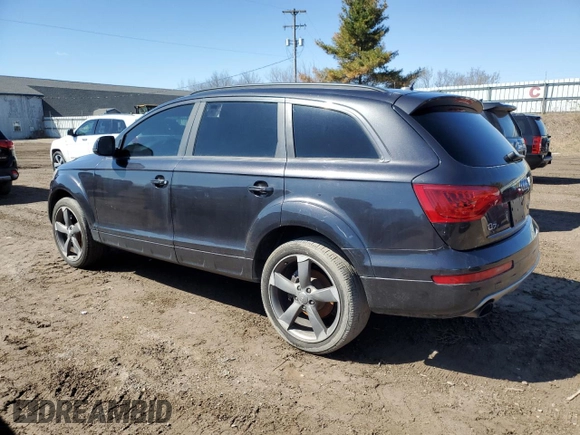 2015 Audi Q7 3.0T Premium Plus with VIN WA1LGAFE9FD001032, listed as a Copart auction lot 52765595 with 146,502 mi miles and Clean Title. Bid and sale history available at carsss.com. Image 2.