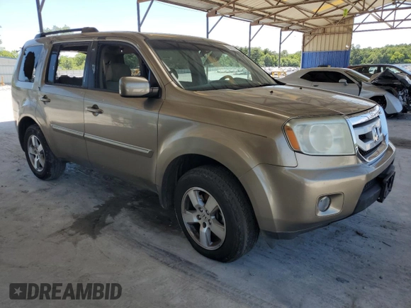 2010 Honda Pilot EX with VIN 5FNYF3H42AB002541, listed as a Copart auction lot 42300605 with Not Provided miles and Salvage Title. Bid and sale history available at carsss.com. Image 4.