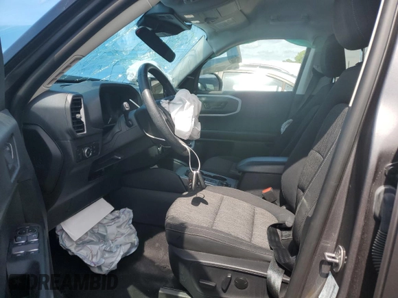 2023 Ford Bronco Sport Big Bend with VIN 3FMCR9B63PRD38183, listed as a Copart auction lot 54448945 with 36,260 mi miles and Salvage title. Bid and sale history available at DreamBid. Image 7.