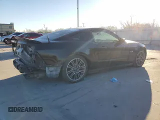 2012 Ford Mustang GT Premium with VIN 1ZVBP8CF0C5251771, listed as a Copart auction lot 41783705 with 104,785 mi miles and Salvage Title. Bid and sale history available at DreamBid. Image 3.