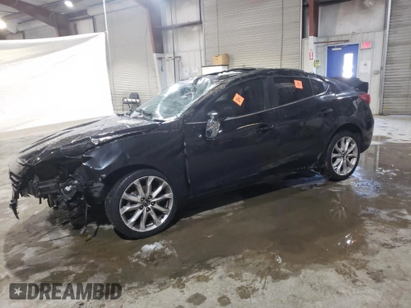 2015 Mazda 3 S Grand Touring with VIN JM1BM1W30F1266500, listed as a Copart auction lot 41745755 with Not Provided miles and Salvage Title. Bid and sale history available at DreamBid. Image 1.
