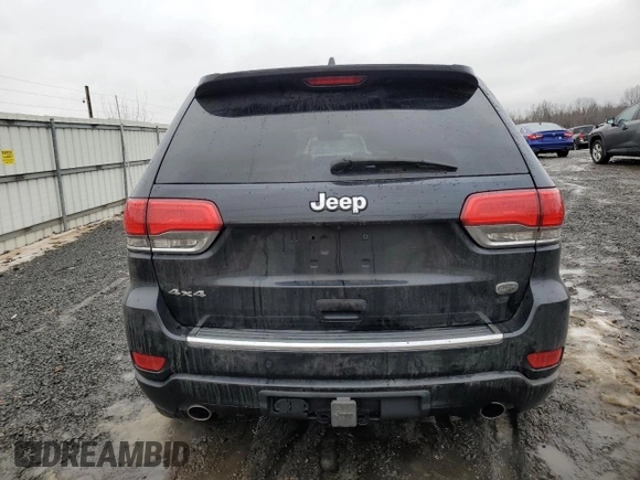 2017 Jeep Grand Cherokee Overland with VIN 1C4RJFCGXHC927470, listed as a Copart auction lot 45132185 with 119,543 mi miles and Salvage Title. Bid and sale history available at carsss.com. Image 6.