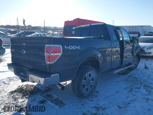 2014 Ford F-150 XL with VIN 1FTFX1ET8EFD05829, listed as a IAAI auction lot 41334106 with 0 mi miles. Bid and sale history available at carsss.com. Image 4.