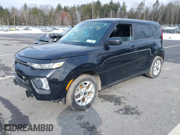 2020 Kia Soul S with VIN KNDJ23AU2L7014639, listed as a IAAI auction lot 41710687 with 99,590 mi miles. Bid and sale history available at carsss.com. Image 17.