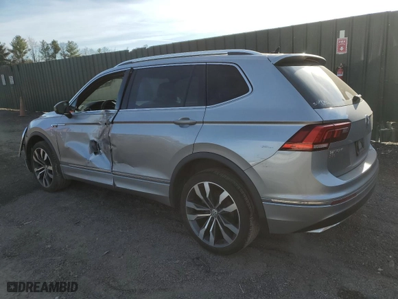 2020 Volkswagen Tiguan SEL Premium R-Line with VIN 3VV4B7AX9LM178718, listed as a Copart auction lot 85866674 with 72,364 mi miles and Salvage Title. Bid and sale history available at carsss.com. Image 2.
