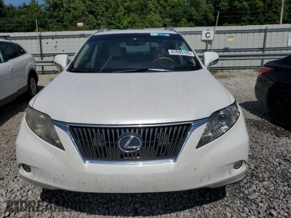 2010 Lexus RX 350 with VIN 2T2BK1BA0AC013221, listed as a Copart auction lot 61695125 with 242,646 mi miles and Clean title. Bid and sale history available at DreamBid. Image 5.