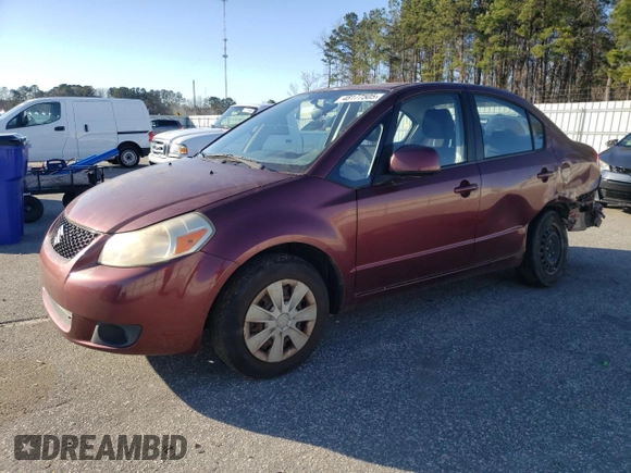 2008 Suzuki SX4 with VIN JS2YC412185104339, listed as a Copart auction lot 48177505 with 159,623 mi miles and Salvage Title. Bid and sale history available at carsss.com. Image 1.