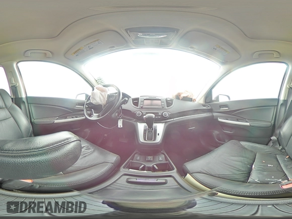 2012 Honda CR-V EX-L with VIN 5J6RM4H73CL048416, listed as a Copart auction lot 61410265 with 107,160 mi miles and Salvage title. Bid and sale history available at DreamBid. Image 14.
