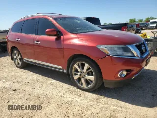 2016 Nissan Pathfinder SL with VIN 5N1AR2MN0GC664282, listed as a Copart auction lot 52808025 with 93,634 mi miles and Clean title. Bid and sale history available at DreamBid. Image 4.
