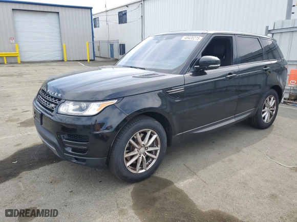 2017 Land Rover Range Rover Sport SE with VIN SALWG2FV0HA132212, listed as a Copart auction lot 48435275 with 42,679 mi miles and Salvage Title. Bid and sale history available at carsss.com. Image 1.