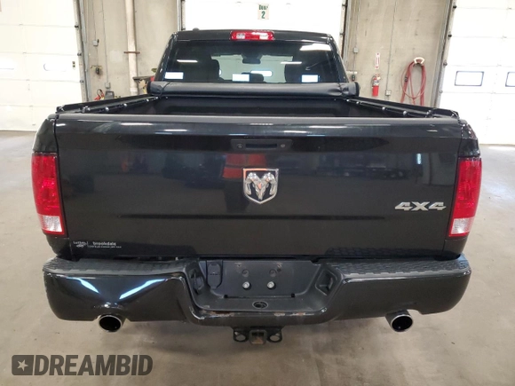 2018 Ram 1500 Express with VIN 1C6RR7FT6JS138629, listed as a Copart auction lot 58243755 with 78,984 mi miles and Salvage title. Bid and sale history available at DreamBid. Image 6.