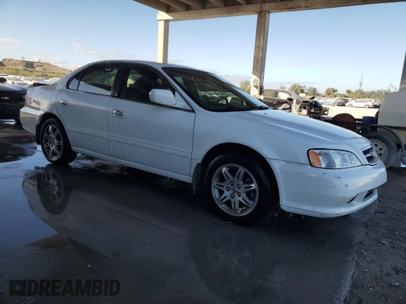 1999 Acura TL with VIN 19UUA5653XA055479, listed as a Copart auction lot 83361254 with 92,869 mi miles and Non Repairable. Bid and sale history available at carsss.com. Image 4.