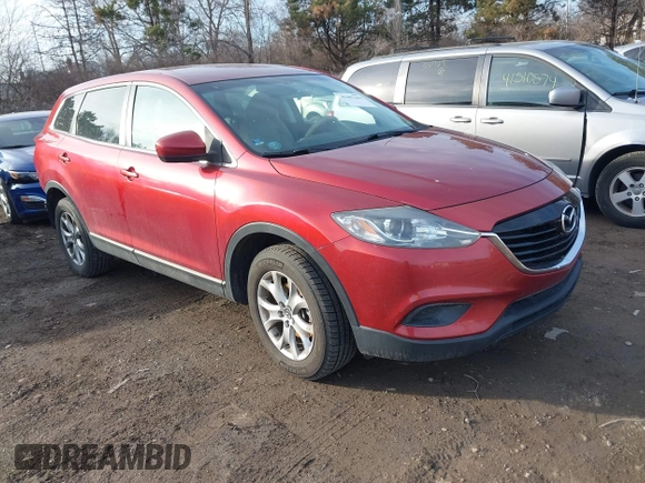 2014 Mazda CX-9 Touring with VIN JM3TB3CA3E0442072, listed as a IAAI auction lot 41487644 with 111,642 mi miles. Bid and sale history available at carsss.com. Image 1.