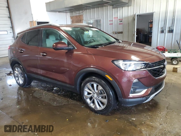 2022 Buick Encore GX Select with VIN KL4MMDSL9NB045528, listed as a Copart auction lot 61156095 with 64,205 mi miles and Clean title. Bid and sale history available at DreamBid. Image 4.
