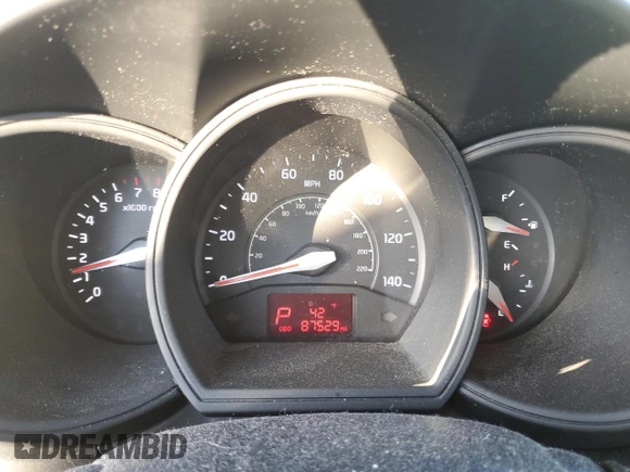 2017 Kia Rio EX with VIN KNADN4A32H6072178, listed as a Copart auction lot 88230125 with 87,529 mi miles and Salvage Title. Bid and sale history available at carsss.com. Image 9.