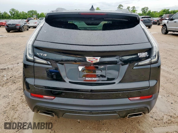 2023 Cadillac XT4 FWD Sport with VIN 1GYFZER42PF111153, listed as a Copart auction lot 60546315 with 41,462 mi miles and Salvage title. Bid and sale history available at DreamBid. Image 6.