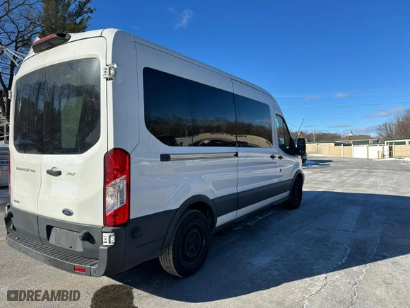 2018 Ford Transit Wagon XL with VIN 1FBZX2CG3JKB46779, listed as a Copart auction lot 89145775 with 168,914 mi miles and Clean Title. Bid and sale history available at carsss.com. Image 3.