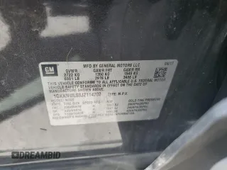 2018 GMC Acadia SLT z VIN 1GKKNULS8JZ114702, wystawiony jako Copart lot #57513435 z przebiegiem 122 010 mil mil oraz Szkoda całkowita • Salvage title. Historia ofert i sprzedaży dostępna na DreamBid. Obrazek 13.