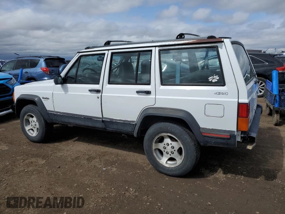 1995 Jeep Cherokee Sport z VIN 1J4FJ68S8SL650142, wystawiony jako Copart lot #51923775 z przebiegiem 329 796 mil mil oraz Czysty tytuł • Clean title. Historia ofert i sprzedaży dostępna na DreamBid. Obrazek 2.