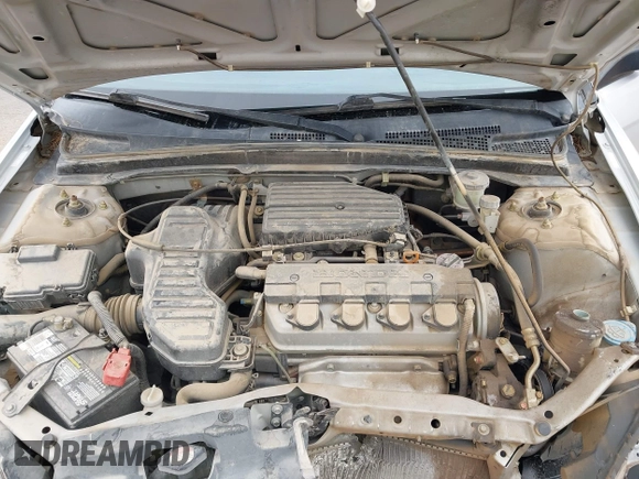 2002 Honda Civic z VIN 1HGEM21222L066980, wystawiony jako IAAI lot #41952740 z przebiegiem 68 818 mil mil oraz . Historia ofert i sprzedaży dostępna na DreamBid. Obrazek 10.