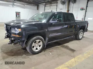 2016 Chevrolet Silverado 1500 LT with VIN 3GCUKREC1GG197804, listed as a Copart auction lot 49918635 with 154,339 mi miles and Salvage Title. Bid and sale history available at DreamBid. Image 1.