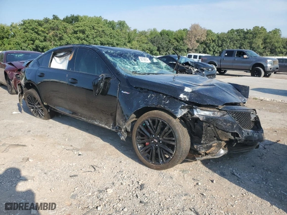 2022 Cadillac CT5-V with VIN 1G6DV5RW9N0108571, listed as a Copart auction lot 68798914 with NaN miles and Salvage Title. Bid and sale history available at carsss.com. Image 4.