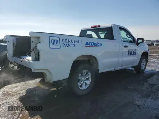 2020 Chevrolet Silverado 1500 Work Truck with VIN 3GCNWAEF9LG416412, listed as a Copart auction lot 45470555 with 86,483 mi miles and Salvage Title. Bid and sale history available at DreamBid. Image 3.