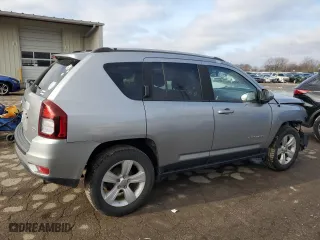 2016 Jeep Compass Latitude with VIN 1C4NJDEB8GD757624, listed as a Copart auction lot 84997714 with 140,906 mi miles and Salvage Title. Bid and sale history available at carsss.com. Image 3.