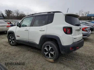 2022 Jeep Renegade Trailhawk with VIN ZACNJDC1XNPN86915, listed as a Copart auction lot 47451645 with 70,026 mi miles and Salvage Title. Bid and sale history available at DreamBid. Image 2.
