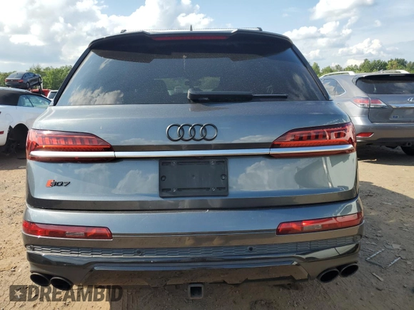 2020 Audi SQ7 z VIN WA1AWAF76LD012223, wystawiony jako Copart lot #64345884 z przebiegiem 76 961 mil mil oraz Szkoda całkowita • Salvage title. Historia ofert i sprzedaży dostępna na DreamBid. Obrazek 6.