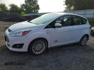 2013 Ford C-Max SEL z VIN 1FADP5CU0DL524199, wystawiony jako Copart lot #59972295 z przebiegiem 216 236 mil mil oraz Czysty tytuł • Clean title. Historia ofert i sprzedaży dostępna na DreamBid. Obrazek 1.