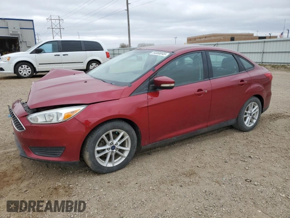 2017 Ford Focus SE with VIN 1FADP3F20HL254766, listed as a Copart auction lot 54068045 with 82,558 mi miles and Salvage title. Bid and sale history available at DreamBid. Image 1.
