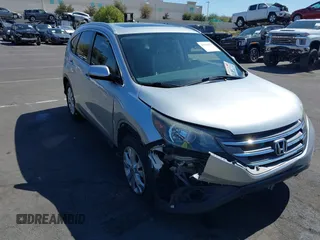 2012 Honda CR-V EX-L with VIN JHLRM4H7XCC025384, listed as a IAAI auction lot 41763825 with 93,824 mi miles. Bid and sale history available at carsss.com. Image 1.