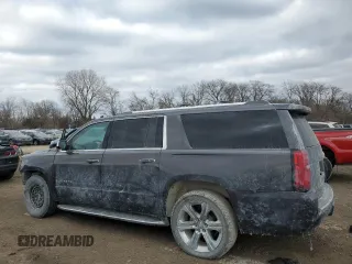 2017 Chevrolet Suburban Premier z VIN 1GNSKJKCXHR403076, wystawiony jako Copart lot #46606025 z przebiegiem 99 481 mil mil oraz Szkoda całkowita • Salvage title. Historia ofert i sprzedaży dostępna na DreamBid. Obrazek 2.