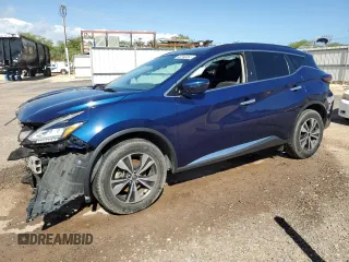 2020 Nissan Murano SV with VIN 5N1AZ2BJ7LN122093, listed as a Copart auction lot 51021975 with 71,380 mi miles and Non repairable. Bid and sale history available at DreamBid. Image 1.