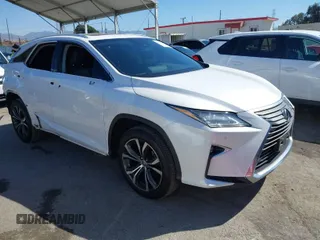 2017 Lexus RX with VIN 2T2ZZMCA0HC067624, listed as a IAAI auction lot 41987608 with 92,097 mi miles. Bid and sale history available at carsss.com. Image 1.