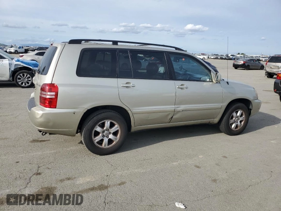 2001 Toyota Highlander z VIN JTEGD21A110019577, wystawiony jako Copart lot #52251105 z przebiegiem 191 847 mil mil oraz Szkoda całkowita • Salvage title. Historia ofert i sprzedaży dostępna na DreamBid. Obrazek 3.