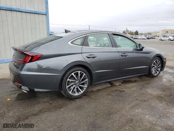 2023 Hyundai Sonata Limited with VIN KMHL34J26PA276095, listed as a Copart auction lot 48945505 with 47,695 mi miles and Clean Title. Bid and sale history available at carsss.com. Image 3.