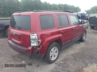 2014 Jeep Patriot Sport with VIN 1C4NJPBA2ED844817, listed as a IAAI auction lot 42315245 with Not provided miles and . Bid and sale history available at DreamBid. Image 4.