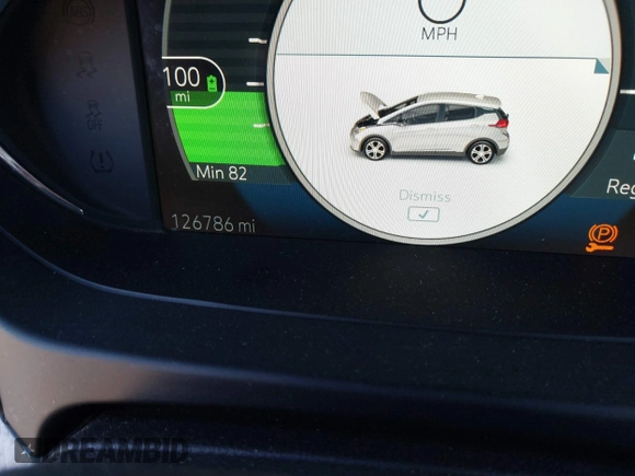 2019 Chevrolet Bolt EV Premier with VIN 1G1FZ6S09K4101669, listed as a IAAI auction lot 41752348 with 126,786 mi miles and . Bid and sale history available at DreamBid. Image 15.